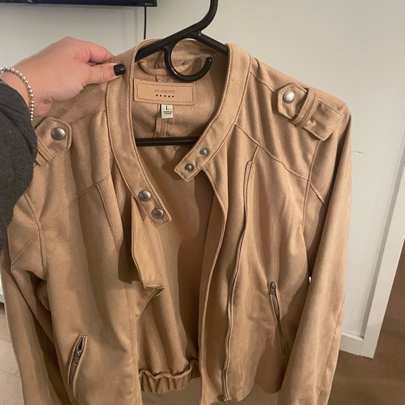 Blank NYC faux suede bomber jacket - Picture 4 of 6